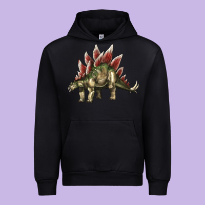 Stegosaurus Urban Hoodie Designed By Lillyallendesigns