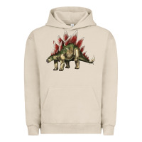 Pigment French Oak Stegosaurus Urban Hoodie - LillyAllenDesigns
