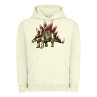 Pigment Pistachio Stegosaurus Urban Hoodie - LillyAllenDesigns