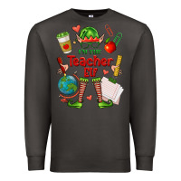 Smoke im the teacher elf Premium Sweatshirt - FaDigitalArtStudio
