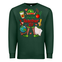 Im The Teacher Elf Premium Sweatshirt | Teevron