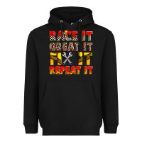 Black race it great it fix it repeat it Heavyweight Hoodie - Zillion Design Studio
