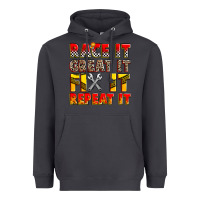 Smoke race it great it fix it repeat it Heavyweight Hoodie - Zillion Design Studio