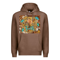 Chestnut faith cross Premium Hoodie - BarkalooDesign