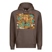Coffee faith cross Premium Hoodie - BarkalooDesign