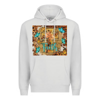 Dove Grey faith cross Premium Hoodie - BarkalooDesign