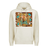 Oatmeal Heather faith cross Premium Hoodie - BarkalooDesign