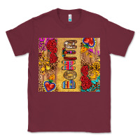 Burgundy Bonita Classic Tee - RanaPortraitStore