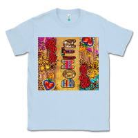 Dusty Blue Bonita Classic Tee - RanaPortraitStore