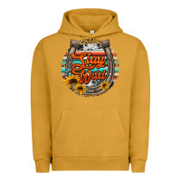 Pigment Peanut Butter stay wild horseshoe Urban Hoodie - Jasminsmagicworld