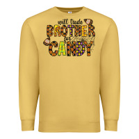 Antique Gold Will Trade Brother For Candy Premium Sweatshirt - CowhideDigitalArt