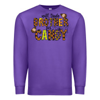 Purple Will Trade Brother For Candy Premium Sweatshirt - CowhideDigitalArt