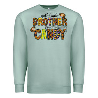 Seafoam Will Trade Brother For Candy Premium Sweatshirt - CowhideDigitalArt