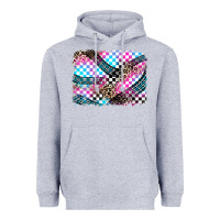 Heather Grey race background Heavyweight Hoodie - Zillion Design Studio