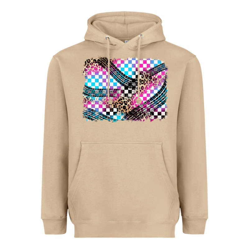Race Background Heavyweight Hoodie by Zillion Design Studio | Teevron