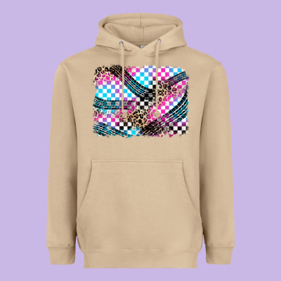 Race Background Heavyweight Hoodie Designed By Zillion Design Studio