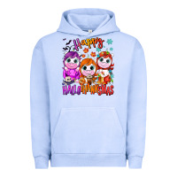 Pigment Grape Ice Happy Hallothanksmas unicorns Urban Hoodie - NancyCooperArtShop