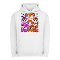 Pigment Lunar Rock Happy Hallothanksmas unicorns Urban Hoodie - NancyCooperArtShop