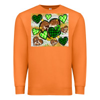 Carrot St. Patrick's Day hearts tumbler Premium Sweatshirt - Neo Western