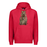 Cardinal Quokka Premium Hoodie - LillyAllenDesigns