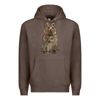 Coffee Quokka Premium Hoodie - LillyAllenDesigns