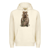 Sandshell Quokka Premium Hoodie - LillyAllenDesigns