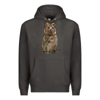 Smoke Quokka Premium Hoodie - LillyAllenDesigns