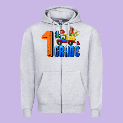 Zipper Hoodie First Grade