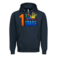 Navy First Grade Zipper Hoodie - RanaPortraitStore