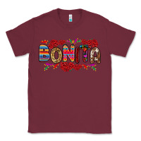Burgundy Bonita Classic Tee - RanaPortraitStore