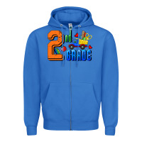 True Royal Second Grade Zipper Hoodie - RanaPortraitStore