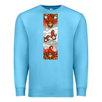 Ocean Blue volleyball penwraps Premium Sweatshirt - HRA Design Shop