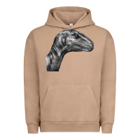 Pigment Burro Velociraptor Face Urban Hoodie - LillyAllenDesigns