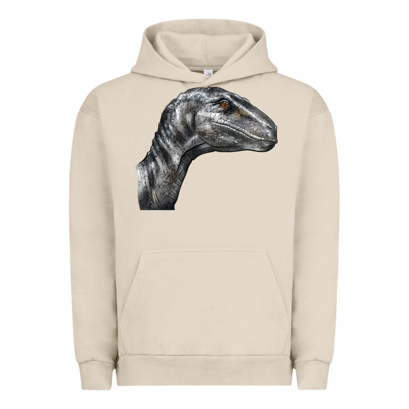 Velociraptor Face Urban Hoodie by LillyAllenDesigns | Teevron