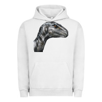 Pigment Lunar Rock Velociraptor Face Urban Hoodie - LillyAllenDesigns