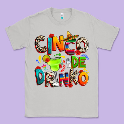 Cinco De Drinko Classic Tee Designed By Ranaportraitstore