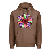 Chestnut easter spring sunflower Premium Hoodie - Jasminsmagicworld