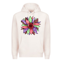 Pale Pink easter spring sunflower Premium Hoodie - Jasminsmagicworld