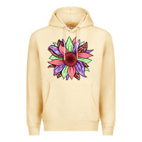 Pina Colada easter spring sunflower Premium Hoodie - Jasminsmagicworld