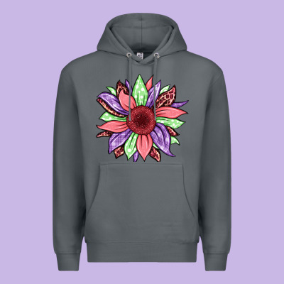Easter Spring Sunflower Premium Hoodie Designed By Jasminsmagicworld