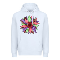 White easter spring sunflower Premium Hoodie - Jasminsmagicworld