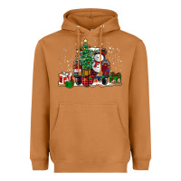 Meerkat christmas truck Heavyweight Hoodie - RanaPortraitStore