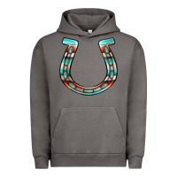 Pigment Tornado serape turquoise horseshoe Urban Hoodie - Jasminsmagicworld