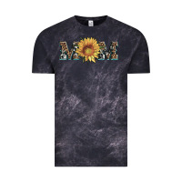 Cloud Black sunflower mom mothers day Vintage Tee - Artiststas