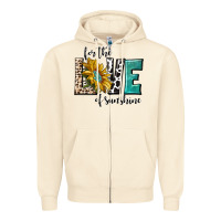 Sandshell for the love of sunshine Zipper Hoodie - texasbilliewilder