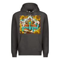 Smoke grateful cross Premium Hoodie - BarkalooDesign