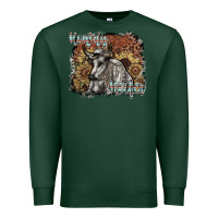 Sports Green howdy heifer Premium Sweatshirt - SublimationCraftShop
