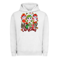Merry Christmas Unicorns Urban Hoodie | Teevron