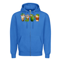 True Royal frog coffee cups Zipper Hoodie - texasbilliewilder