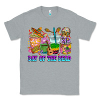 Heather Grey Day of the dead coffee cups Classic Tee - RanaPortraitStore